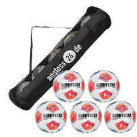 Ballset DERBYSTAR Spielball - Bundesliga Brillant APS v25 inkl. Ballsack