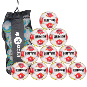 Ballset DERBYSTAR Jugendball - Bundesliga Club S-Light v25 inkl. Ballsack