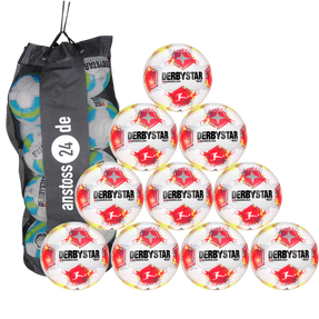 Ballset DERBYSTAR Jugendball - Bundesliga Club Light v25 inkl. Ballsack 