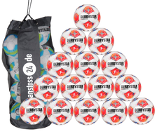 Ballset DERBYSTAR Jugendball - Bundesliga Brillant Replica Light v25 inkl. Ballsack