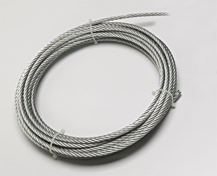Stahldrahtseil, PVC-ummantelt