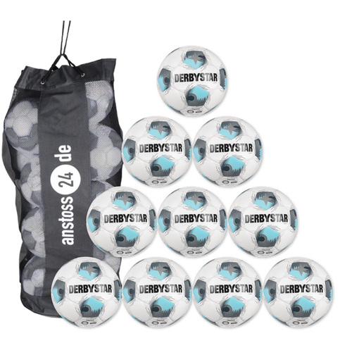 Ballset DERBYSTAR Trainingsball - Club TT inkl. Ballsack