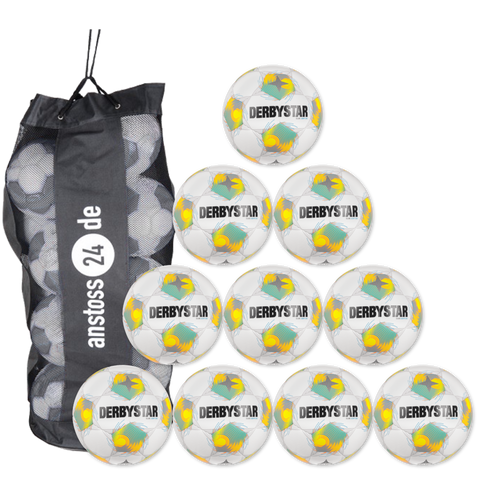 Ballset DERBYSTAR Jugendball - Club Light 350 inkl. Ballsack
