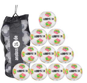 Ballset DERBYSTAR Jugendball - APUS S-LIGHT 290 inkl. Ballsack