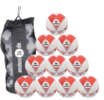 Ballset erima Hybrid Trainingsball 2.0 v26 inkl. Ballsack