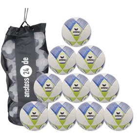 Ballset erima Hybrid Trainingsball 2.0 v26 inkl. Ballsack