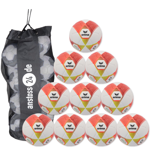 Ballset erima Jugendball - Hybrid Lite 290 v26 inkl. Ballsack