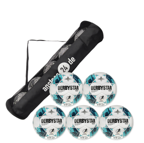 Ballset DERBYSTAR Spielball - Futsal-Bundesliga Brillant APS v26 inkl. Ballsack