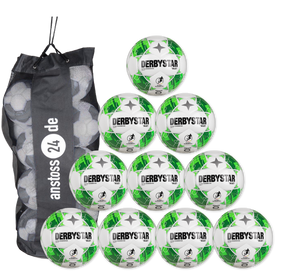 Ballset DERBYSTAR Trainingsball - Futsal-Bundesliga APUS TT v26 inkl. Ballsack