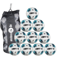 Ballset DERBYSTAR Trainingsball - Futsal-Bundesliga BRILLANT TT v26 inkl. Ballsack