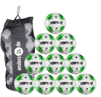 Ballset DERBYSTAR Jugendball - Futsal-Bundesliga APUS S-LIGHT v26 inkl. Ballsack