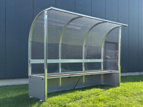 Spielerkabine Basic - gebogene Dachform