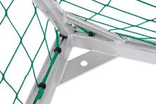 Transportables Fußballtor - Kippsicher - Vollverschweißt - 7,32 x 2,44 m, inkl. Tornetz