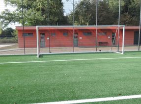 Transportables Jugendfußballtor - Kippsicher - Vollverschweißt - 5,00 x 2,00 m, inkl. Tornetz