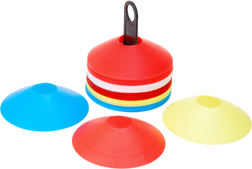 ELF Sports Markierungsteller -40er Set- 5 Farben