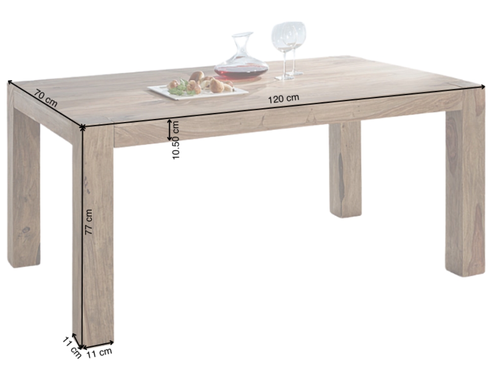 YOGA Esstisch BIG 120x70