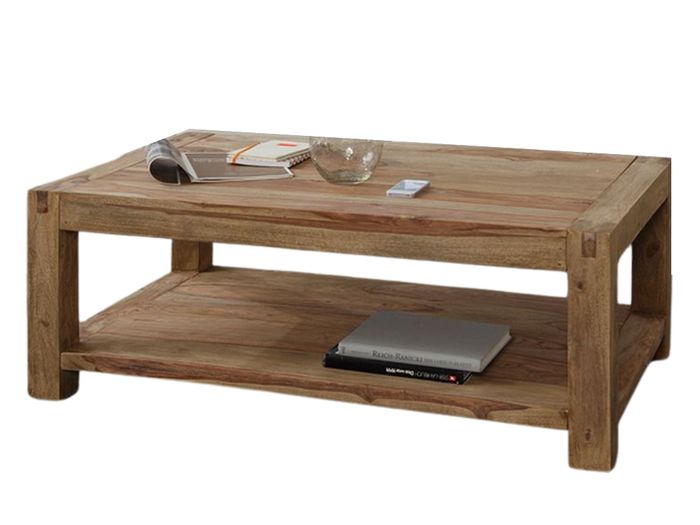 YOGA Couchtisch 120 cm x 45 cm x 80 cm mit Ablage Yoga Couchtisch vor weißem Hintergrund