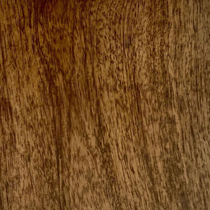 SLEEPER Couchtisch 120x70 mit 1 Schublade beidseitig Holzmuster Mangoholz in der Farbe almond