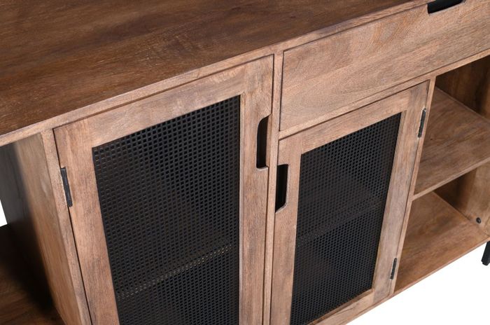 MASH Kommode mit 2 Türen / 2 Schubladen / 3 Ablagen Detailbild der Oberfläche der Kollektion Mash