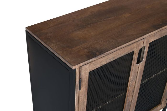 MASH Kommode mit 2 Türen Detailbild der Oberflächen der Kollektion Mash