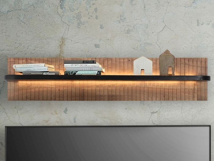 BRONX ROUND Wandpanel 118x25 mit Licht BRONX ROUND Wandpanel 118x25 mit Licht