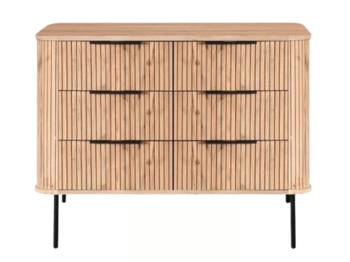 BRONX ROUND Kommode mit 6 Schubladen BRONX ROUND Kommode mit 6 Schubladen