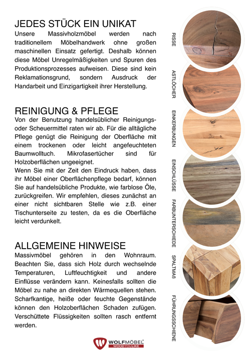 Esstisch Baumkante Mangoholz 220x100 cm, Tischfuß Memphis round silber Esstisch Baumkante Mangoholz 220x100 cm, Tischfuß Memphis round silber