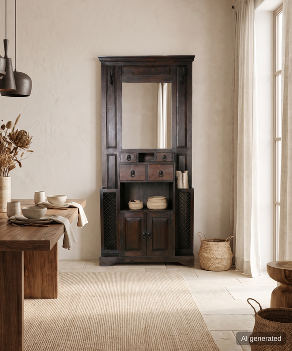 BOMBAY Garderobe mit 5 Schubladen / 2 Türen BOMBAY Garderobe mit 5 Schubladen / 2 Türen