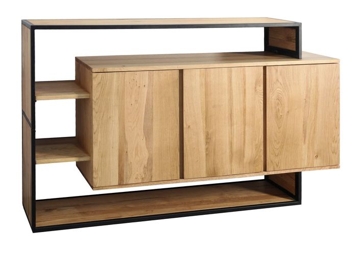 CITY Kommode mit 3 Türen / 3 Ablagen / Licht CITY Kommode mit 3 Türen / 3 Ablagen / Licht