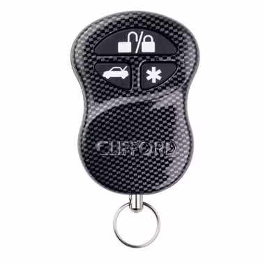 CLIFFORD Fernbedienung, 1-Wege, 3-Tasten, Carbon-Style