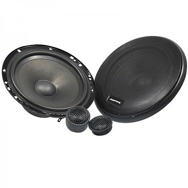 AMPIRE Kompo-System, 16cm, Papiermembran Ampire 2 Wege 16,5 cm Komponenten mit Adapterring passend für Mercedes-Benz Marco Polo (separat erhältlich)