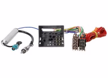 Universal - ISO - Fakra + Phantomeinspeisung, AM/FM DIN Stecker gerade