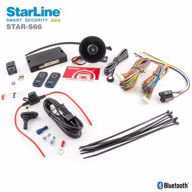 Le système d'alarme Starline Can-Bus avec antidémarrage, deux TAG, modem 4G, montage inclus dans la Mercedes-Benz Marco Polo