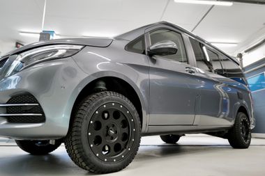 VB Air Suspension 4C Vollluftfederung mit Autolevel für Mercedes-Benz V Klasse, Marco Polo, Horizon, Activity -  inkl. Einbau und ABE