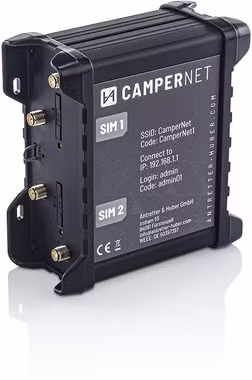 CamperNet LTE/WLAN MiMo Router mit LTE & Wlan MiMo Antenne Router
