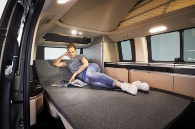 Froli Schlafauflage für das untere Bett des Mercedes-Benz Marco Polo mit Küche oder Horizon, Activity, V Klasse, Vito Tourer