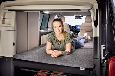 Froli Schlafauflage für das untere Bett des Mercedes V-Klasse Marco Polo W447 ab BJ.2014 im Mercedes Marco Polo Zubehör Shop 1sternehotel - alles für den Mercedes Marco Polo - Unten schlafen im Marco Polo