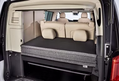 Froli Schlafauflage für das untere Bett des Mercedes V-Klasse Marco Polo W447 ab BJ.2014 im Mercedes Marco Polo Zubehör Shop 1sternehotel - alles für den Mercedes Marco Polo - Unten schlafen im Marco Polo
