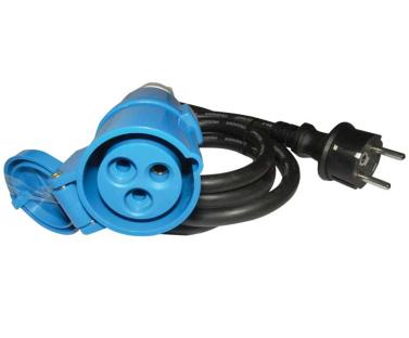 Raccord CEE sur prise Schuko 3x2,5mm, 1,5m de long Raccordement au courant de quai pour Mercedes-Benz Marco Polo