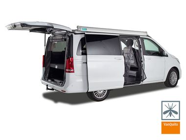 Magnet Fliegengitter / Moskitonetz für Mercedes-Benz V Klasse, Vito, Marco Polo, Horizon, Activity (W447) & Viano (W639) Schiebetüre(n)