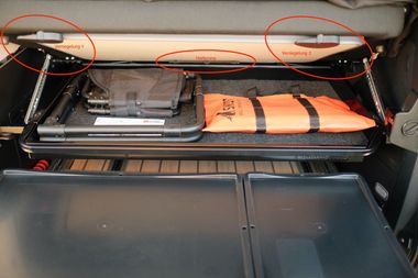 Halterung Set für Camping Tisch für unter das Bett im Mercedes Marco Polo W447 von Westfalia im Mercedes Marco Polo Zubehör Shop - 1sternehotel - "alles" für den Mercedes Marco Polo Halterung Set für Camping Tisch für unter das Bett im Mercedes-Benz Marco Polo W447