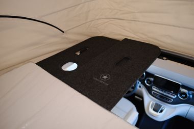 Schlafboard | Aufstiegshilfe | Bettverlängerung für das Aufstelldach im Mercedes-Benz Marco Polo, Horizon, Activity W447 & Viano Marco Polo W639