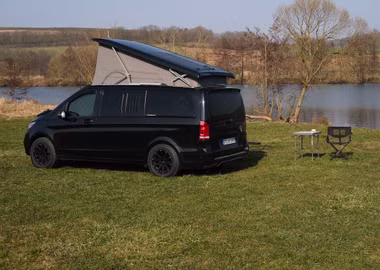 Manuelle Niveauregulierung per App zum Campen für Mercedes-Benz V Klasse W447 mit Airmatic Fahrwerk im Mercedes-Benz Marco Polo Zubehör Shop 1sternehotel alles für den Mercedes-Benz Marco Polo Autlevel Air Matic
