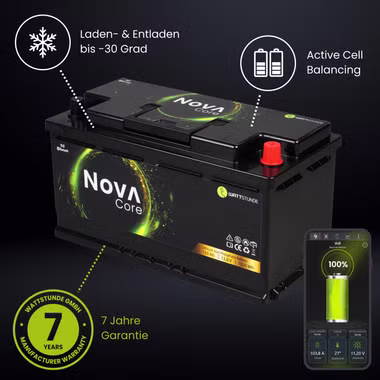 150Ah Lithium LiFePO4 Batterie für Mercedes-Benz Marco Polo W447 (2014 - heute) & W639 (2004 - 2014) | WATTSTUNDE® NOVA Core 150Ah -1.webp