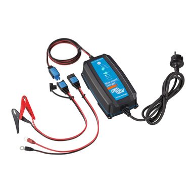 Victron Blue Smart IP65 Batterieladegerät Bluetooth 12/15 +DC Kabel Victron Blue Smart Batterieladegerät mit Bluetooth 12/15 +DC Kabel für optimierte Ladung aller Batterietypen