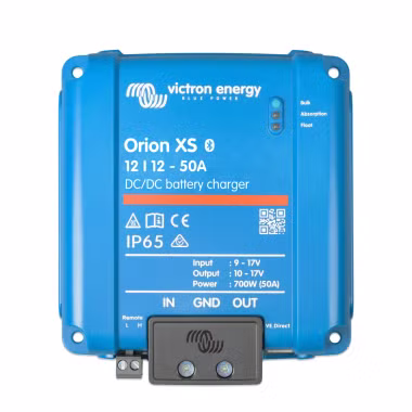 Victron Energy Orion XS 12-12 50A Ladebooster für Mercedes-Benz Marco Polo, Horizon, Activity W447, perfekte Ladung während der Fahrt für deinen Camper
