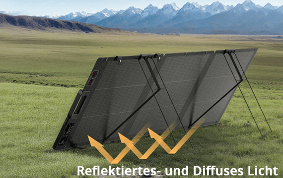 Darstellung bifaciale Lichtaufnahme