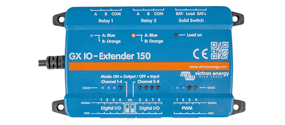 Ansicht auf einen GX IO-Extender 150