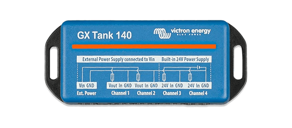 Blick auf einen GX Tank 140