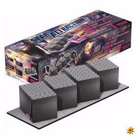 Star Attraction Verbundfeuerwerk 152 Schuss  für Hochzeiten, Geburtstage, Silvester 